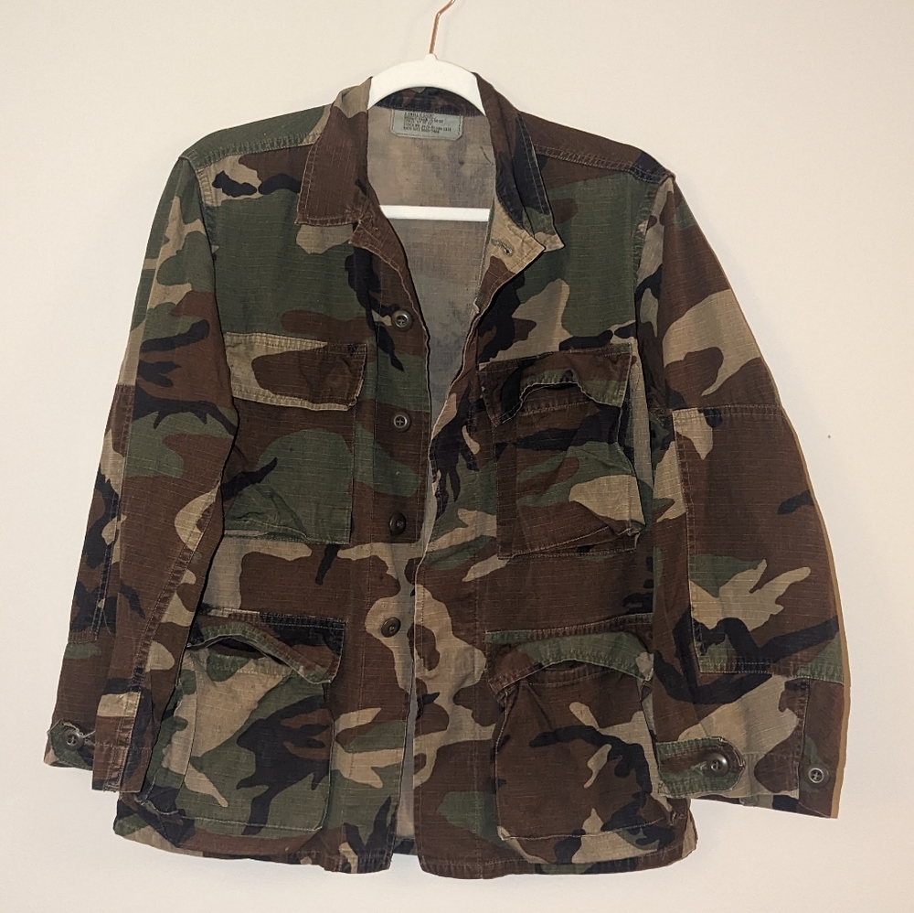 Vintage Cargo Utility Jacket